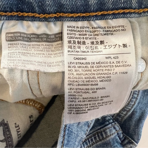 Levi's Men's 511 Blue Jeans 32/32 - Picture 8 of 9